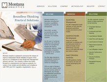 Tablet Screenshot of montanaanalytics.com